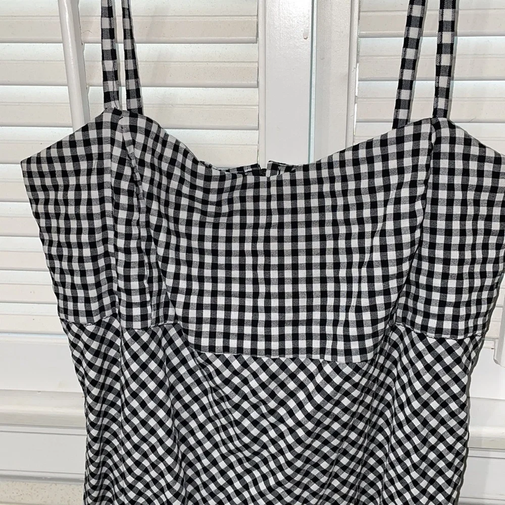 Picnic dress black and white - Picture 2 of 4